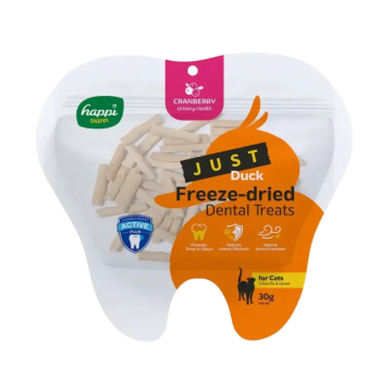 Happi Skippi Treats Just Freeze Dried Duck & Cranberry 30g (3 packs)